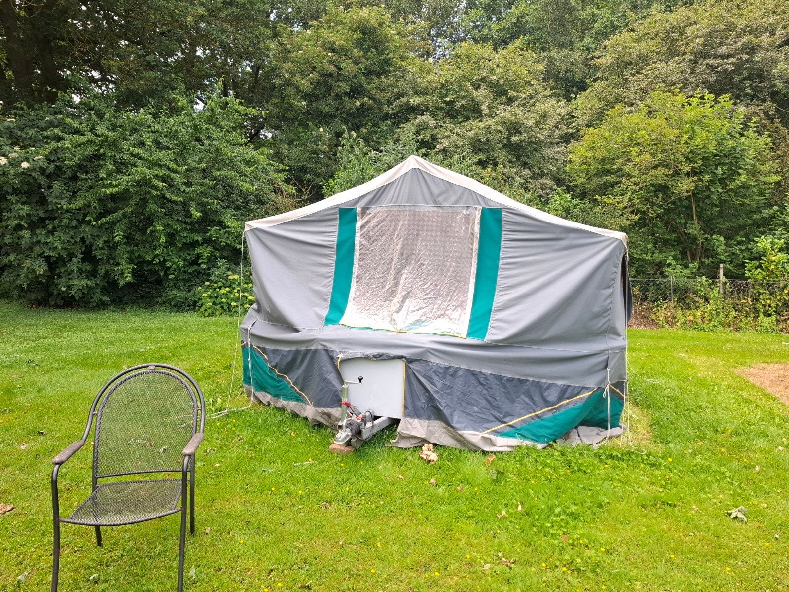 Gebruikte 4-persoons vouwwagen,  merk Jamet, Caravans en Kamperen, Tenten, Ophalen, Gebruikt