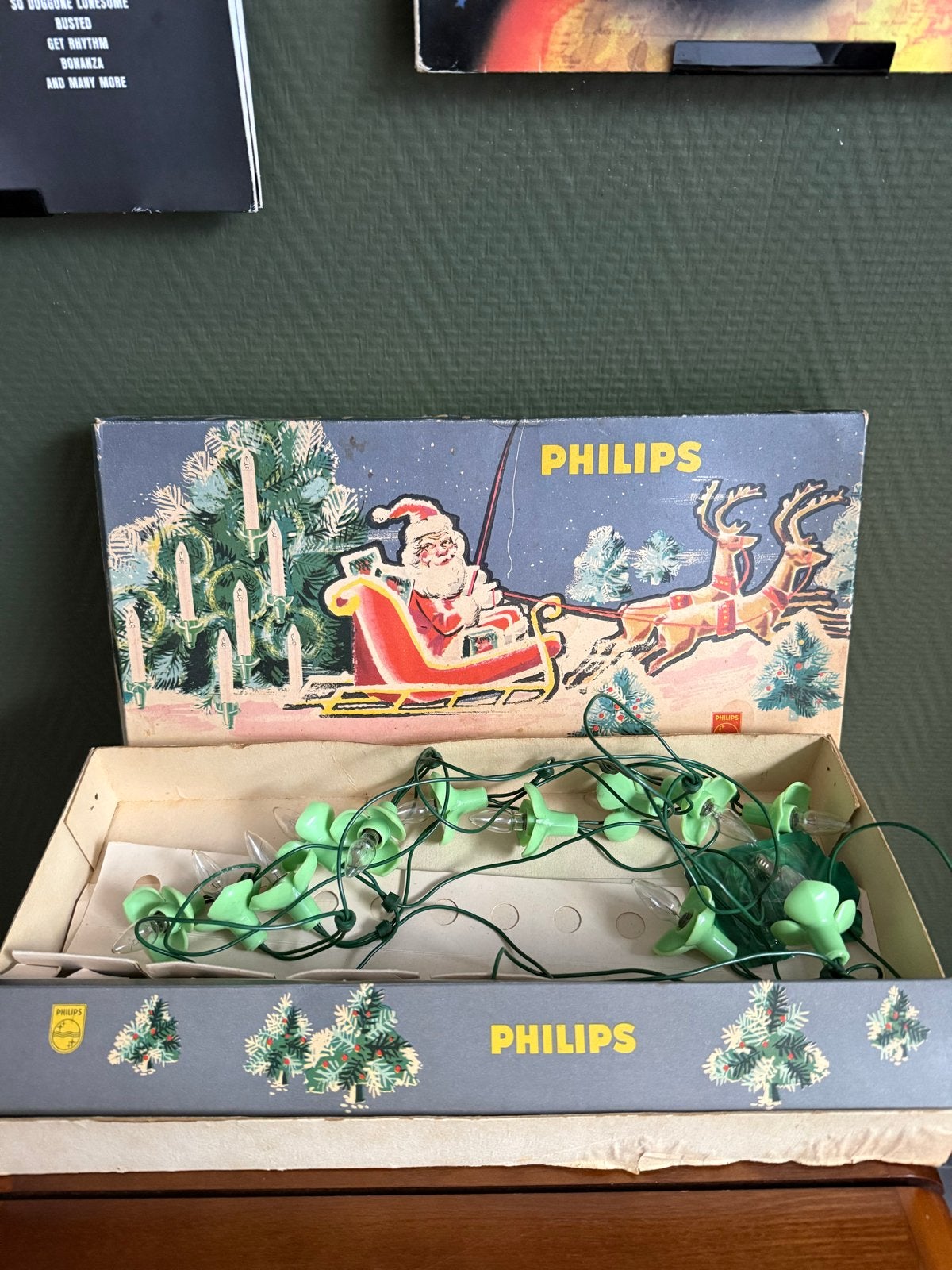 Vintage kerstverlichting, Diversen, Kerst, Ophalen of Verzenden