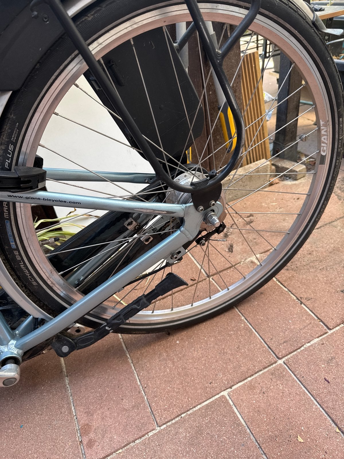 Giant Twist Achterwiel Shimano Nexus 7 SG-7R46, Ophalen of Verzenden, Gebruikt, Elektrische fiets, Wiel