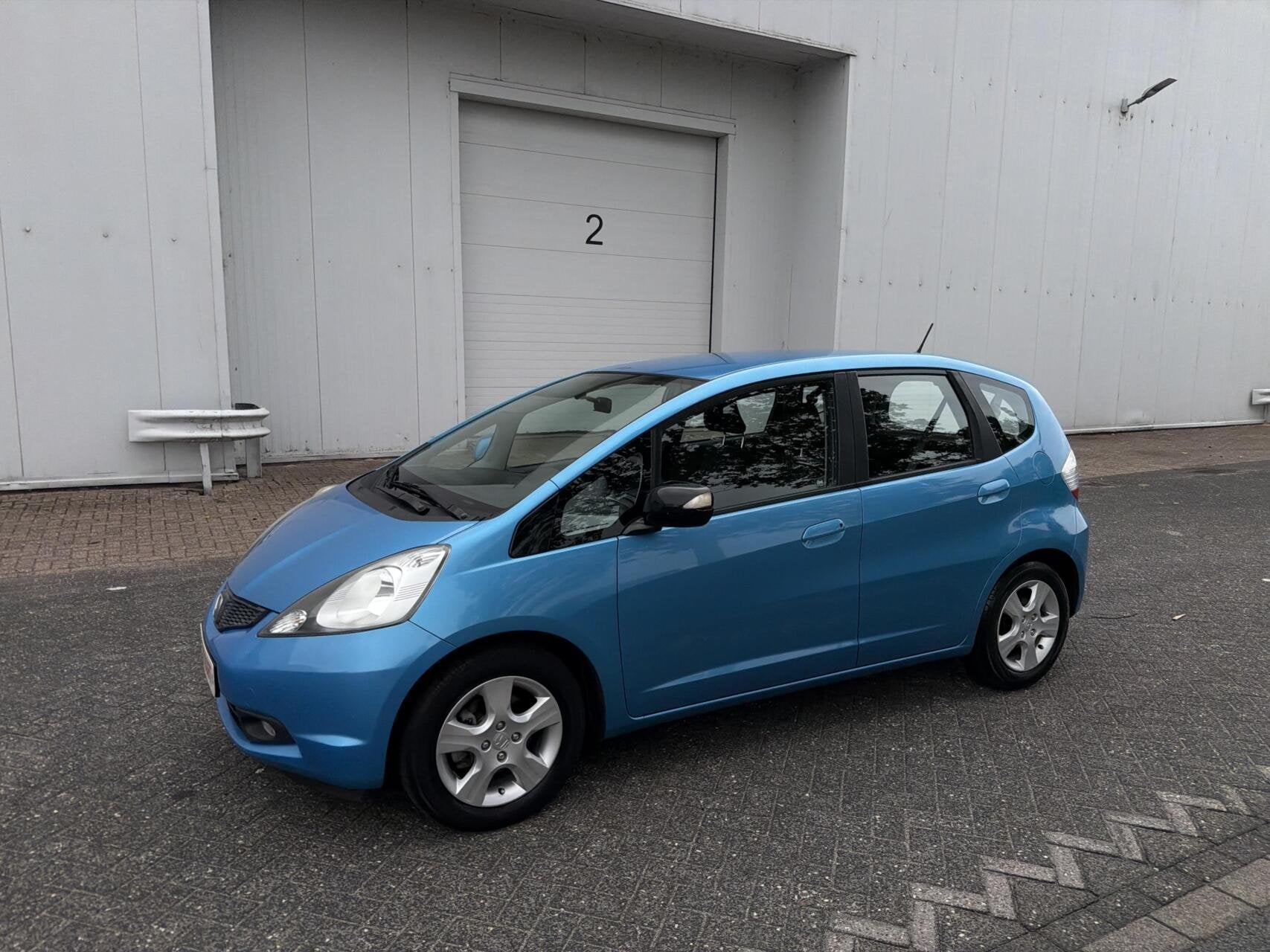 Honda Jazz 1.4 Comfort - 1EIGENAAR/AUTOMAAT/CLIMA/NAP, 450 kg, Gebruikt, 4 cilinders, Blauw