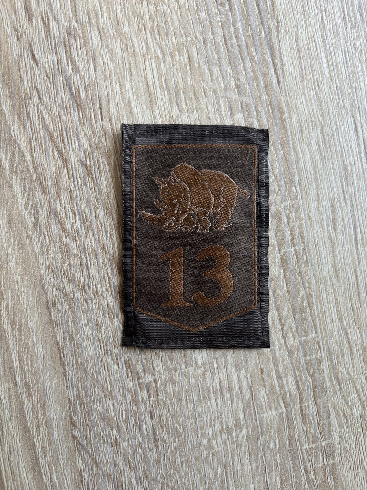 patch 13 lichte brigade, Ophalen of Verzenden, Zo goed als nieuw