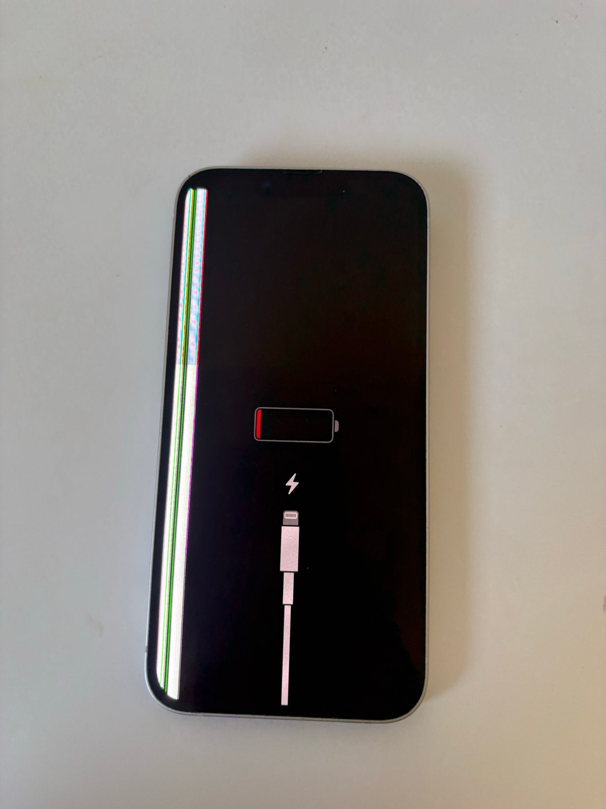 iPhone 13 - 128GB - Met defect scherm, 128 GB, Wit, IPhone 13, Ophalen of Verzenden