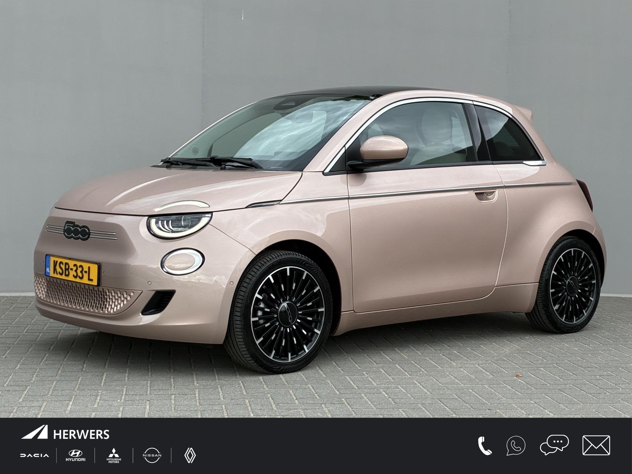 Fiat 500e La Prima 42 kWh / SOH 94% / Apple Carplay/Android