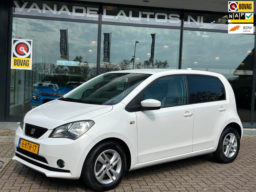 Seat Mii 1.0 Chill Out 5Drs Airco LM-Velgen NAP NL-Auto Deal, Auto's, Seat, Voorwielaandrijving, Euro 5, Stof, 840 kg