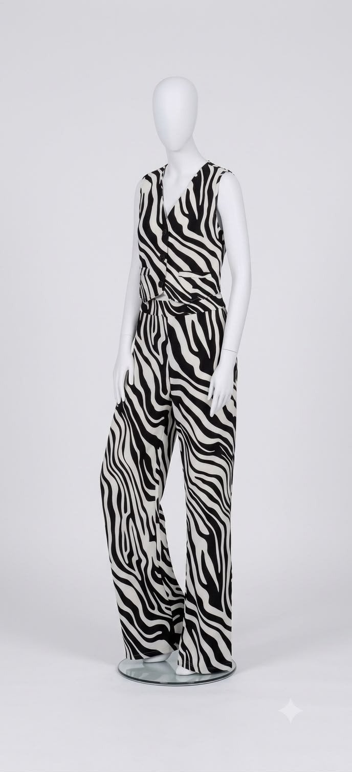 MISTIX Zebra Print Jumpsuit Maat S, MISTIX, Ophalen of Verzenden