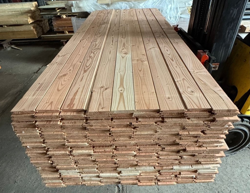 Douglas dakbeschot 16x116 2.50m, Tuin en Terras, Ophalen, Nieuw, 250 cm of meer, Planken