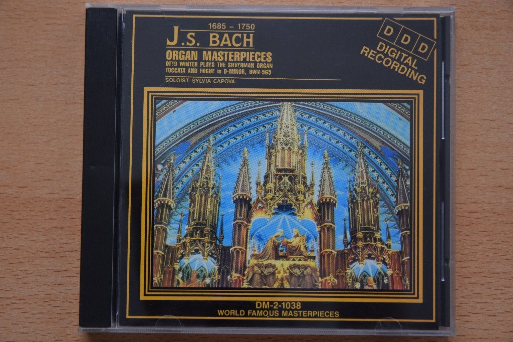 Cd Otto Winter plays J.S. Bach Masterpieces, Ophalen of Verzenden, Barok, Zo goed als nieuw, Overige typen
