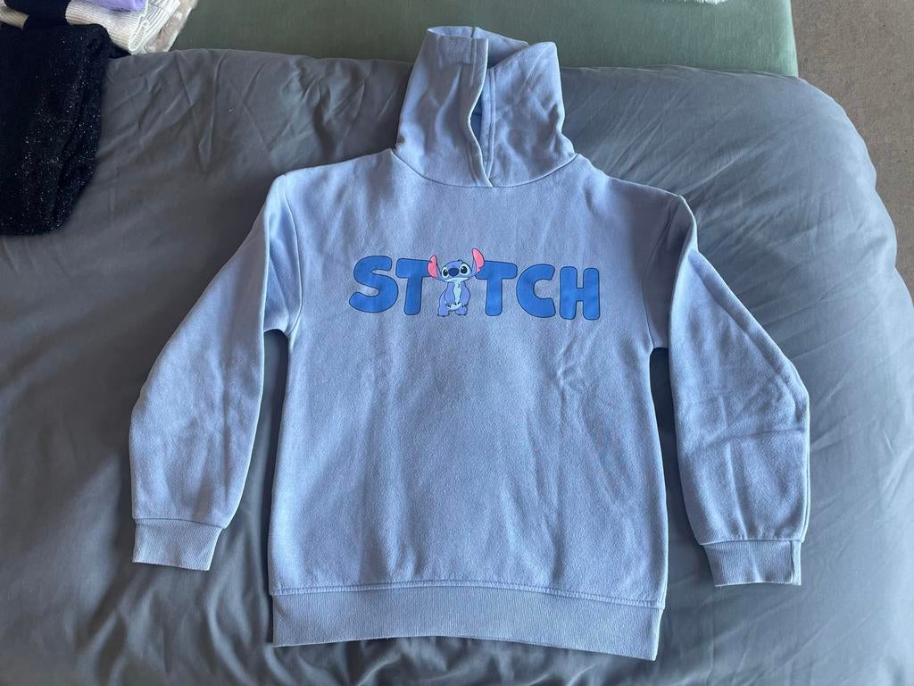 Stitch hoodie maat 140, Ophalen of Verzenden, Gebruikt, Jongen of Meisje, Trui of Vest