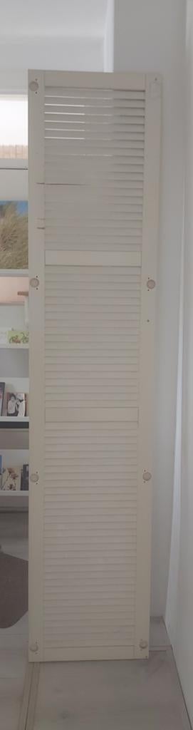 Twee IKEA Louvre deuren, Ophalen of Verzenden, Minder dan 80 cm, Binnendeur, Minder dan 200 cm
