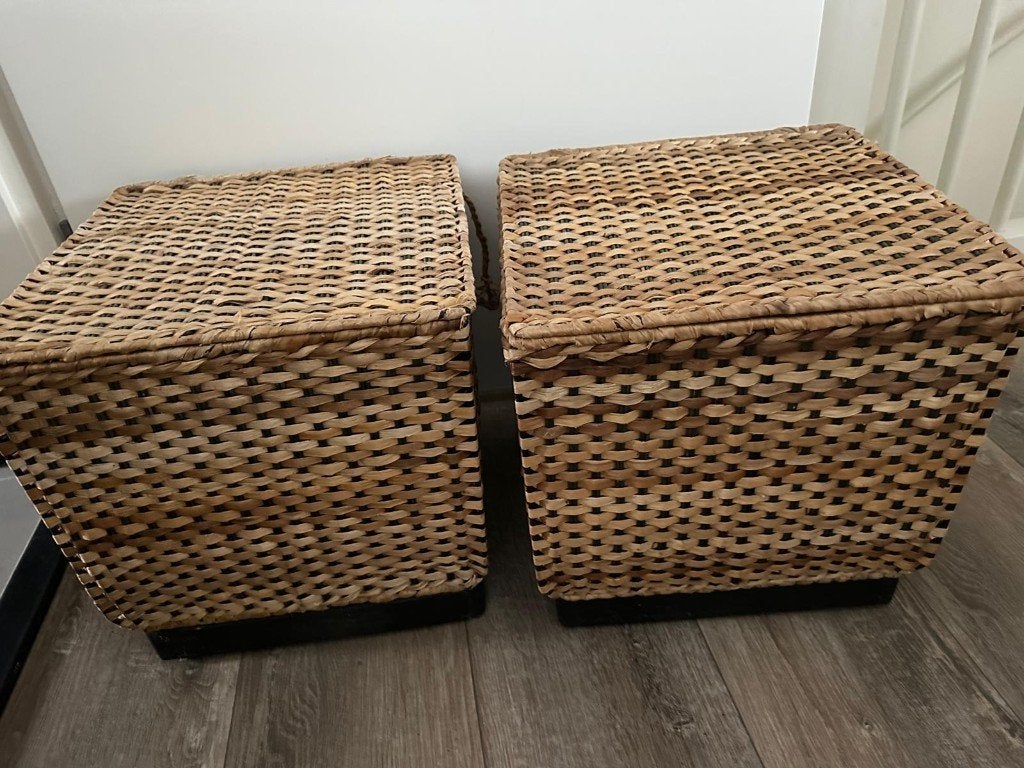 Opbergkisten x2, Huis en Inrichting, Ophalen, Zo goed als nieuw, Minder dan 50 cm