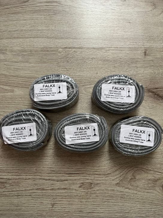5x FALKX Binnenbanden (MOET WEG), Band, Nieuw, Ophalen of Verzenden, Rubber