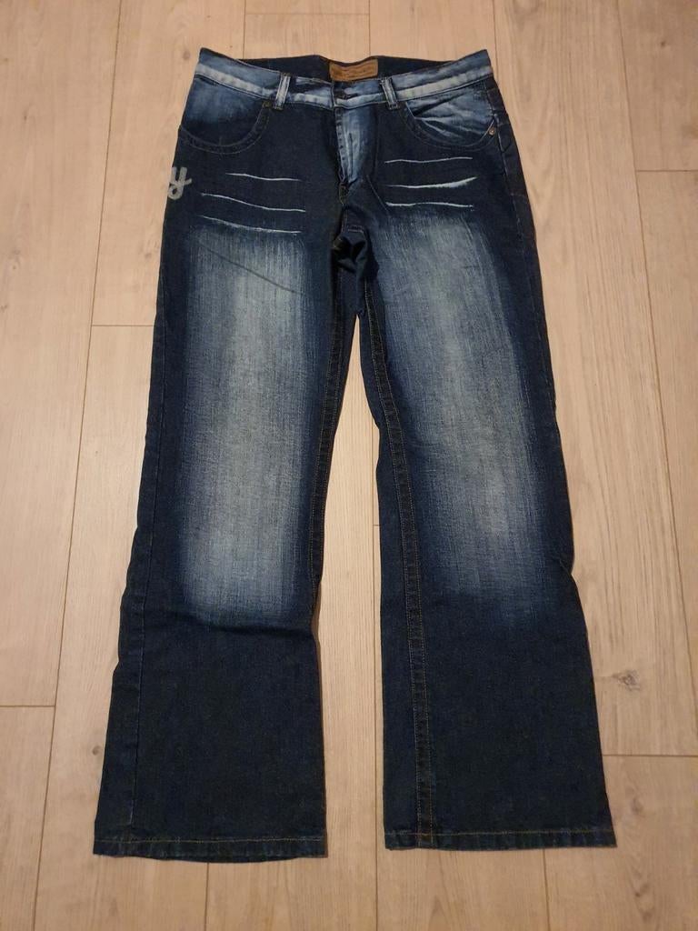 Rusty Neal broek spijkerbroek Jeans W33 L32 Z.G.A.N., Ophalen of Verzenden, Zo goed als nieuw, Blauw, W33 - W34 (confectie 48/50)