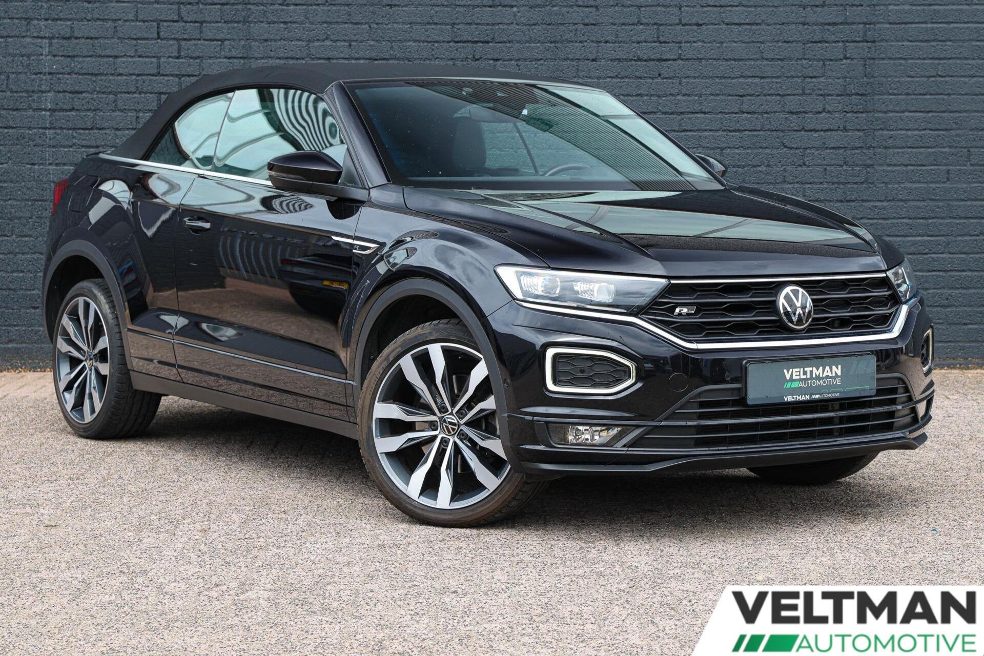 Volkswagen T-Roc Cabrio 1.5 TSI R-Line ACC VIRTUAL COCKPIT S, Auto's, 15 km/l, 4 cilinders, Zwart, 1438 kg
