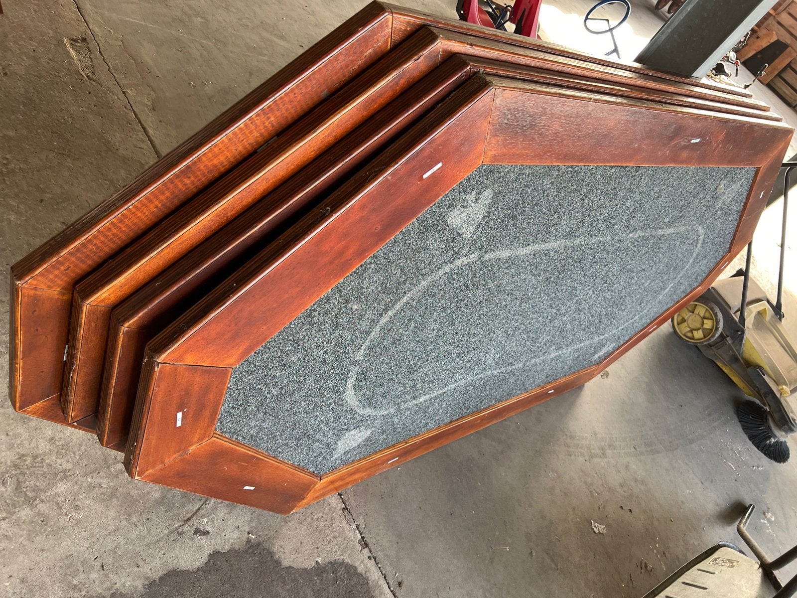 4x Pokertafel - Ideaal voor pokertoernooi, Ophalen, Gebruikt