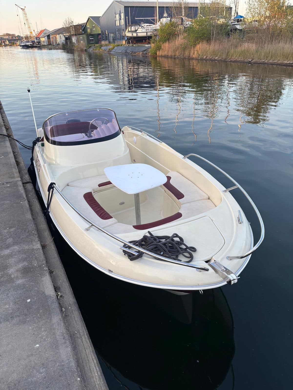 Prins 480 open cabin Mercury 60 pk 4 takt EFI incl trailer, Watersport en Boten, Ophalen, Viertaktmotor, Buitenboordmotor, 50 tot 70 pk