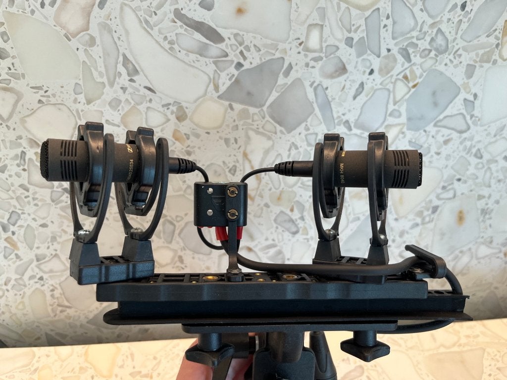 Sennheiser MKH 8040 Stereo Pair + Rycote ORTF Windkap Kit, Muziek en Instrumenten, Microfoons, Ophalen, Zo goed als nieuw, Studiomicrofoon