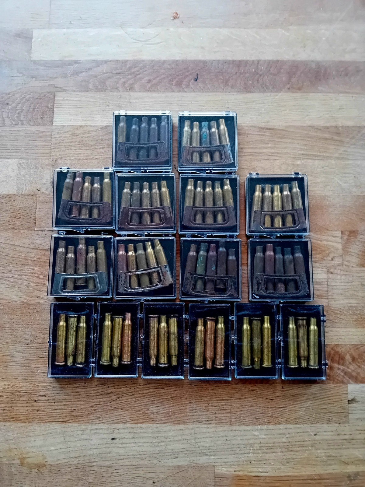 Groot lot Hembrug, Géén onzinbiedingen. Hembrugclip, Hulzen, Verzamelen, Militaria | Tweede Wereldoorlog, Ophalen of Verzenden