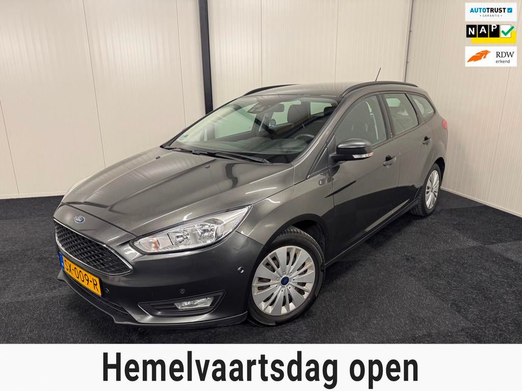 Ford Focus Wagon 1.0 Lease Edition 2018 101PK CRUISE/CARPLAY, Auto's, Gebruikt, Bluetooth, Origineel Nederlands, Handgeschakeld