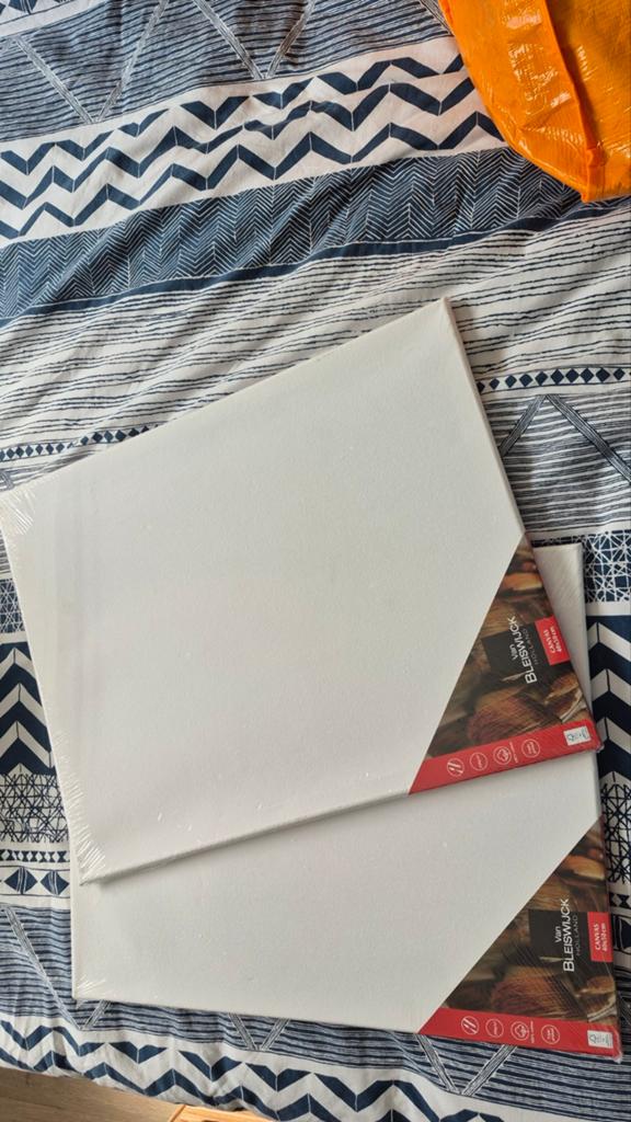 Nieuwe Van Bleiswijck canvasdoeken (2 stuks), Ophalen, Nieuw, Doek