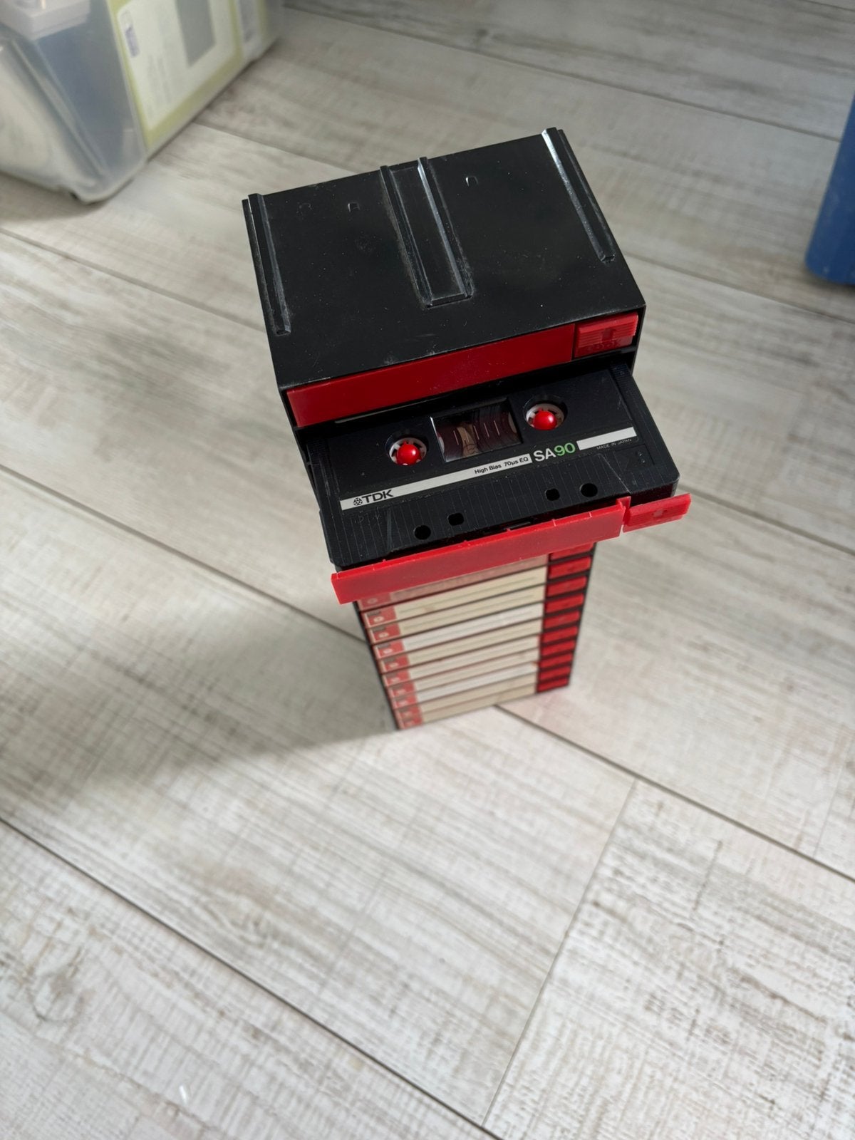 Basf cassettebox, Ophalen of Verzenden, Zo goed als nieuw, 1 bandje
