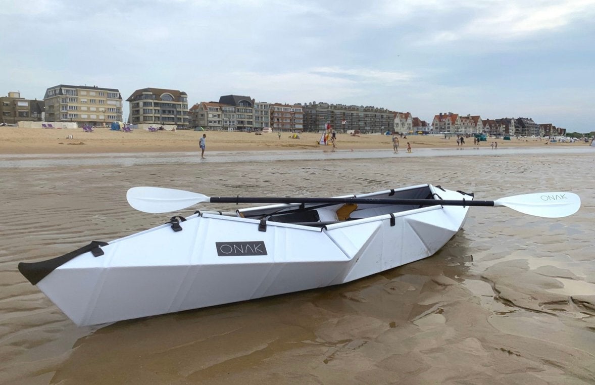 Opvouwbare kayak Onak met accessoires, Ophalen, Zo goed als nieuw, 1-persoons