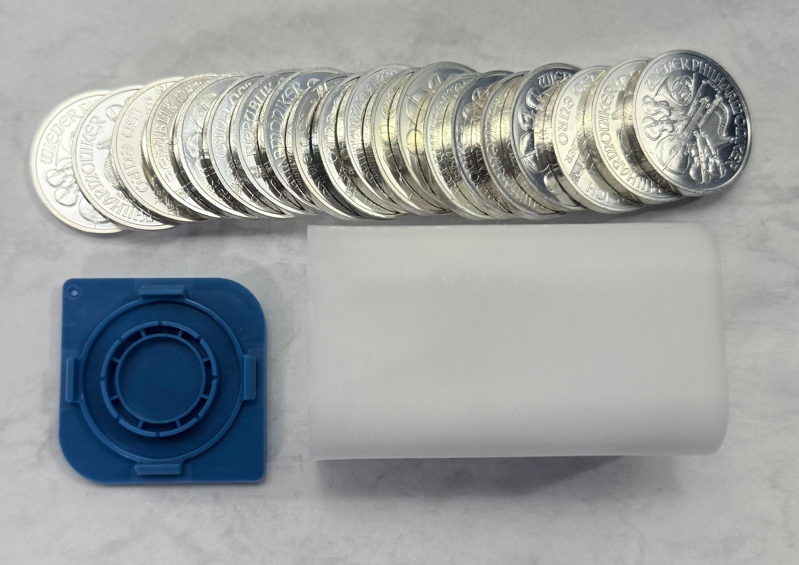 20x 1oz Wiener Philharmoniker / 999 zilver, Ophalen of Verzenden, Zilver
