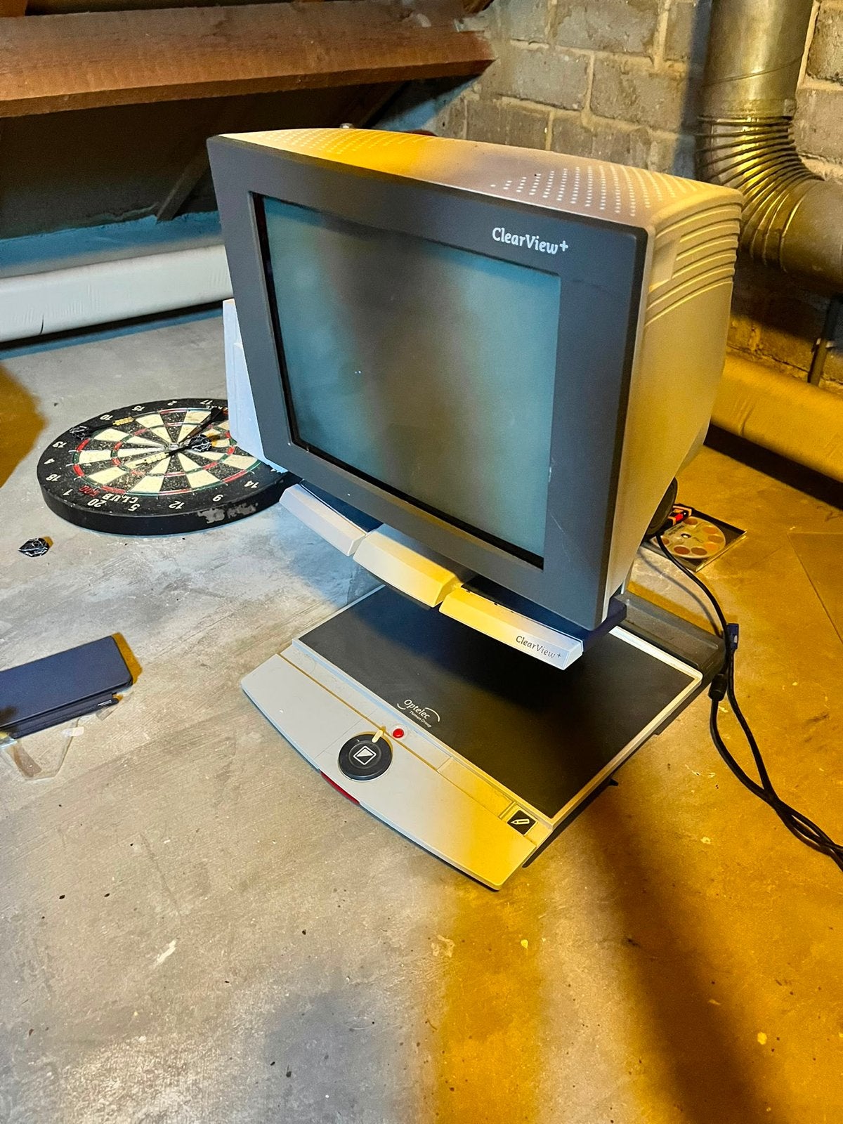 ClearView+ CRT Monitor - Vintage Computer Scherm, Audio, Tv en Foto, Ophalen, Gebruikt