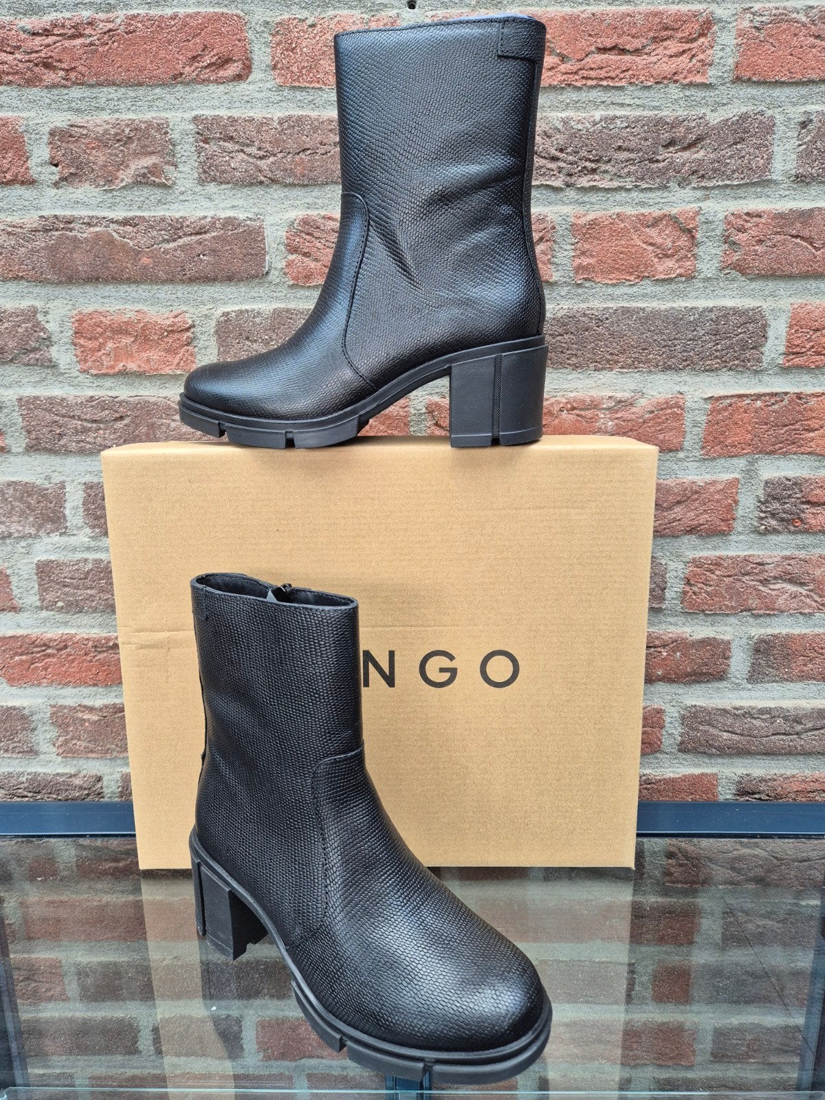 Laarzen van het merk Tango - maat 36 - nieuw in doos!, Tango, Zwart, Lage of Enkellaarzen, Nieuw