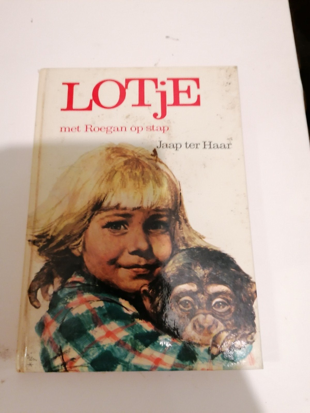 Lotje met Roegan op stap - J. ter Haar (Vintage Kinderboek), Ophalen of Verzenden, Gelezen, Jaap ter Haar, Fictie algemeen