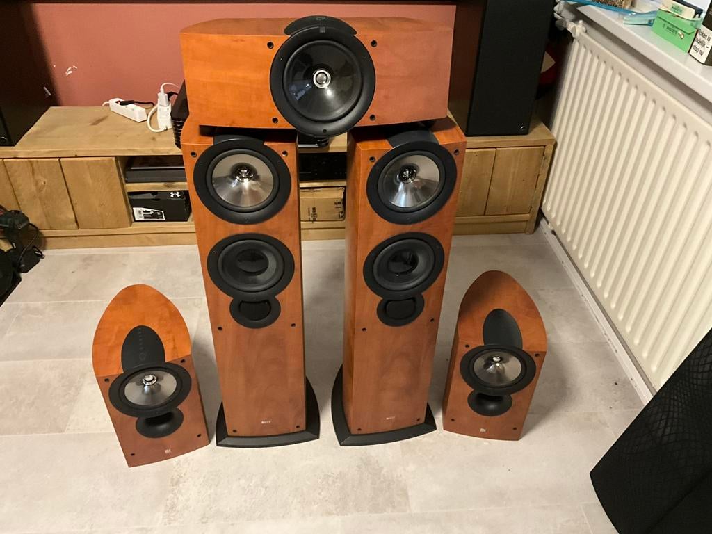 Kef luidsprekers, Audio, Tv en Foto, Luidsprekers, Ophalen of Verzenden, Zo goed als nieuw