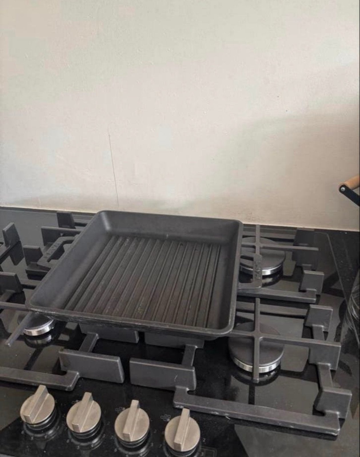 Lava Gietijzeren Grillpan - Nu in Prijs Verlaagd!, Ophalen, Gietijzer, Overige typen, Zo goed als nieuw