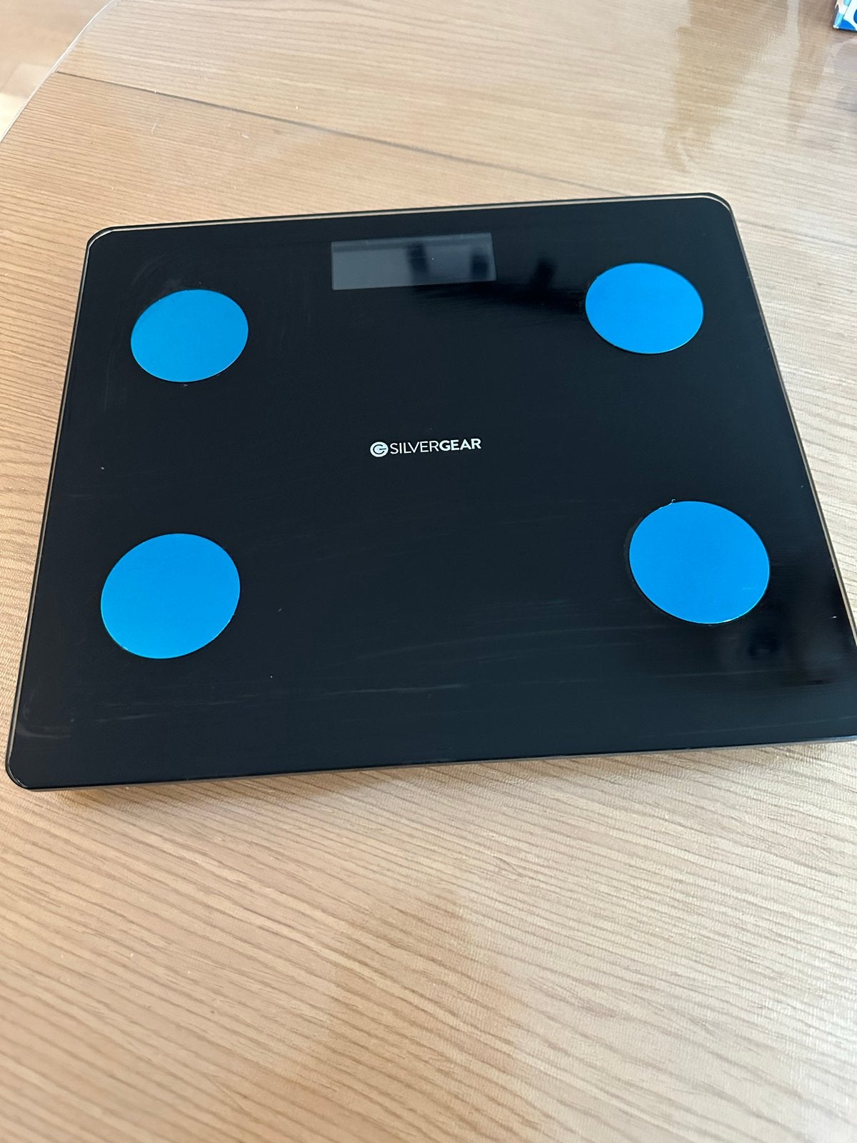 Silvergear Personenweegschaal - Digitaal, Witgoed en Apparatuur, Weegschalen, 1 tot 500 gram, Nieuw, 100 kg of meer, Ophalen of Verzenden