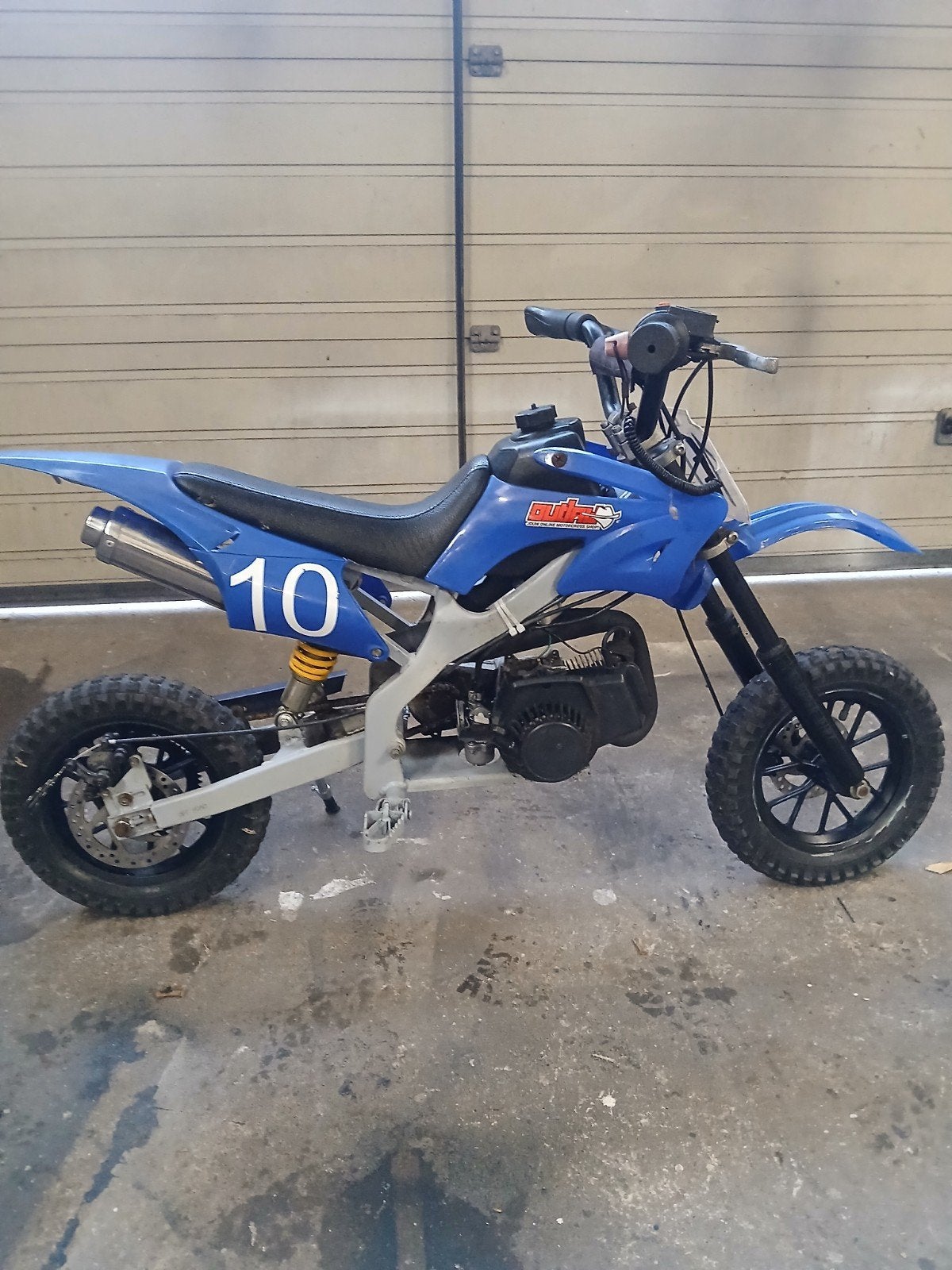pitbike,Cross Brommertje 49cc  - Loopt goed, Gebruikt, 0 versnellingen, 49 cc, Ophalen