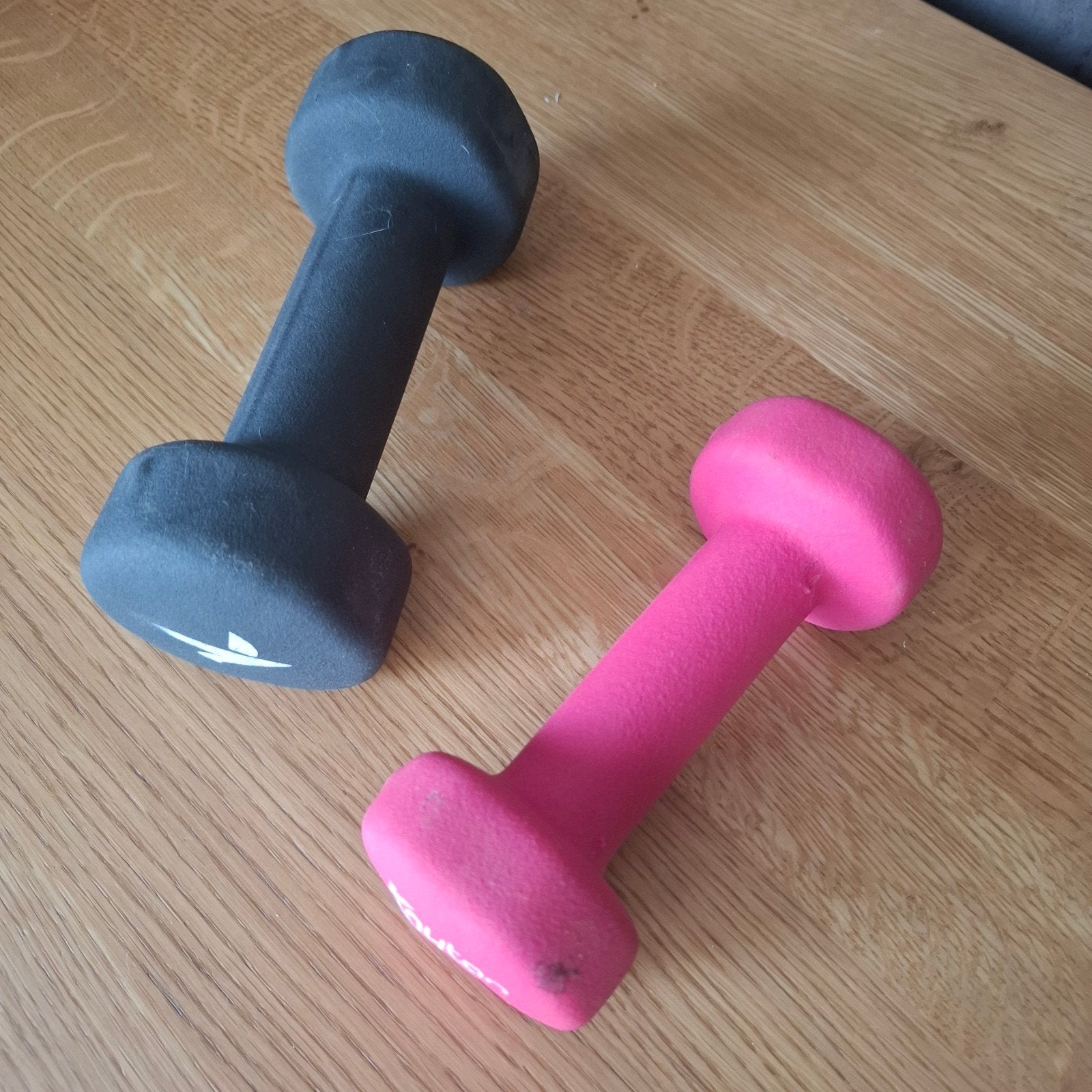 gewichten/dumbbels van 1 en 2 kg., Ophalen, Dumbbell