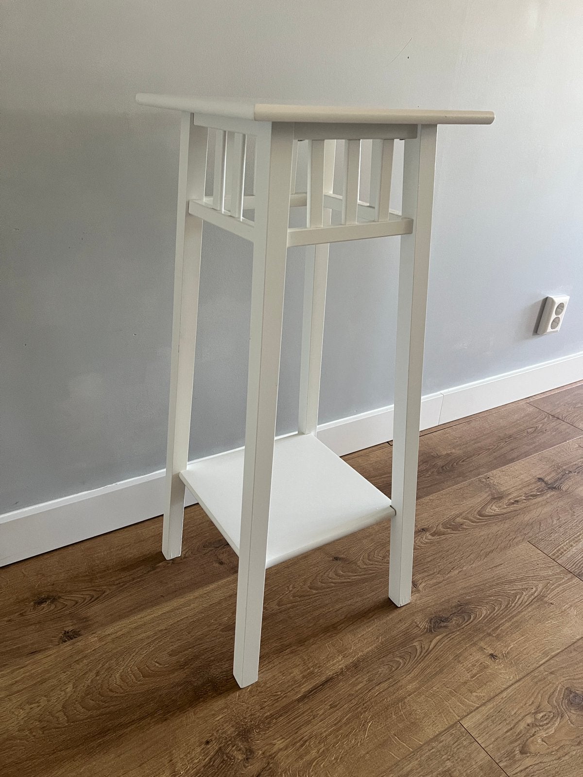 2 witte IKEA plantentafels - 78 x 32 x 32, Huis en Inrichting, Tafels | Bijzettafels, Ophalen, Gebruikt, 75 cm of meer, 60 cm of meer