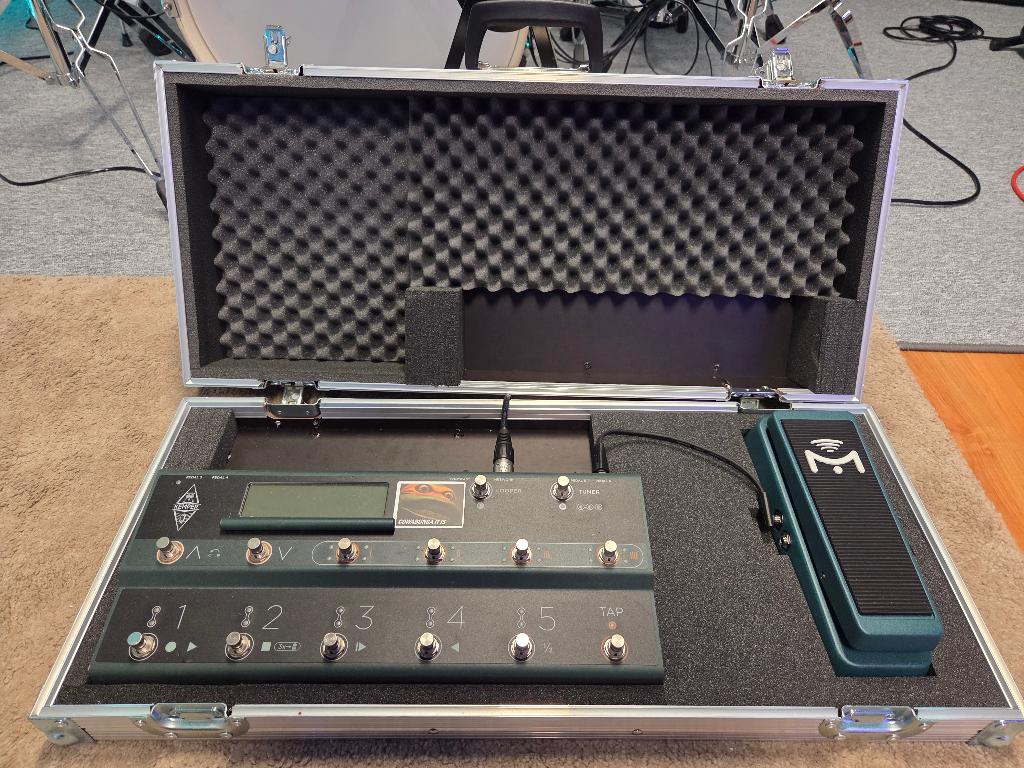 Flightcase voor Kemper remote en Mission/expressie pedaal, Ophalen of Verzenden, Zo goed als nieuw, Overige instrumenten, Flightcase