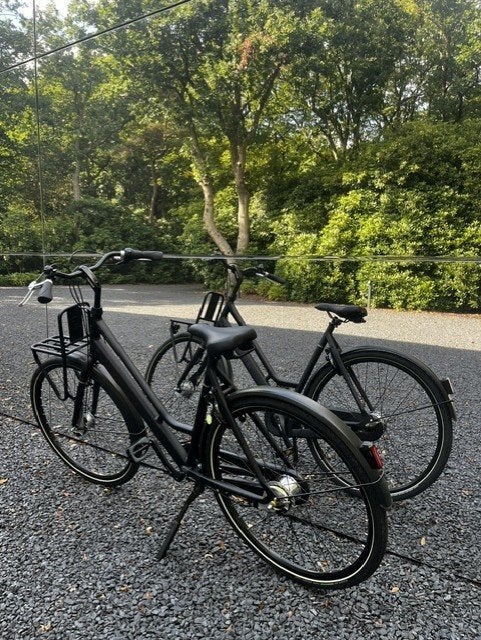 Stadsfiets zwart dames nieuw!, Versnellingen, Nieuw, 56 cm of meer, Trommelrem