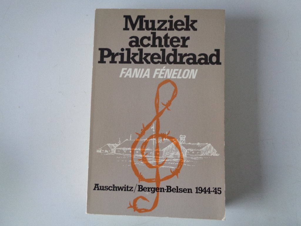 8469-8-2 :Auschwitz/Bergen Belsen Muziek achter prikkeldraad, Ophalen of Verzenden, Tweede Wereldoorlog, Zo goed als nieuw, Overige onderwerpen