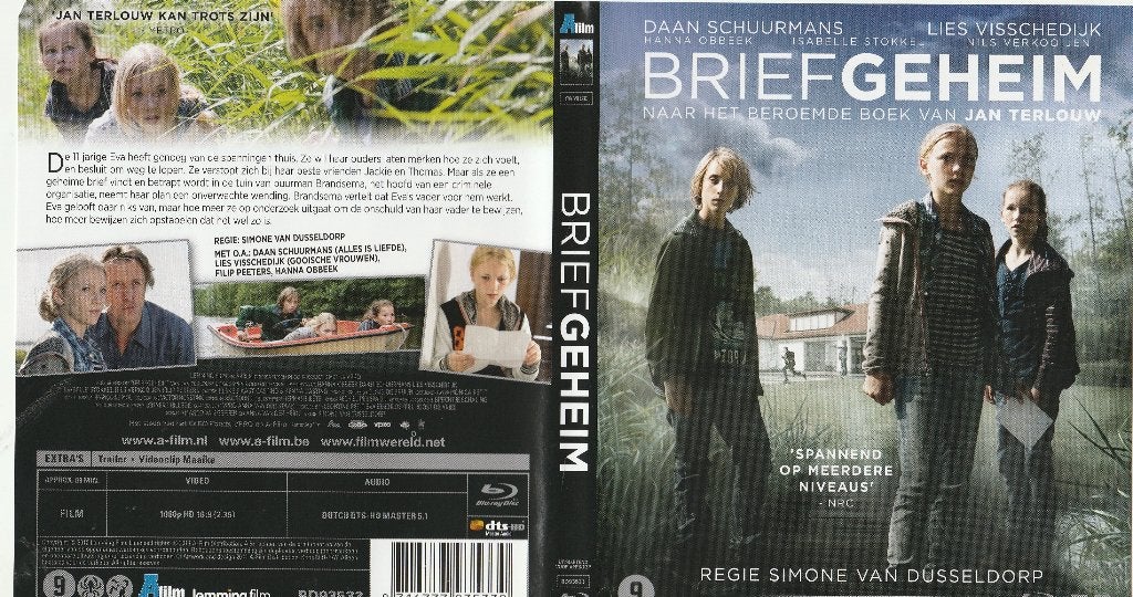 Briefgeheim blu ray + dvd ( 9 jaar), Ophalen of Verzenden, Zo goed als nieuw, Nederlands, Overige genres