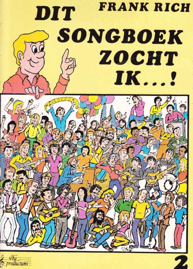 Dit Songboek zocht ik deel 1-2-3-5-9  Frank Rich, Gebruikt, Verzenden, Viool of Altviool, Artiest of Componist