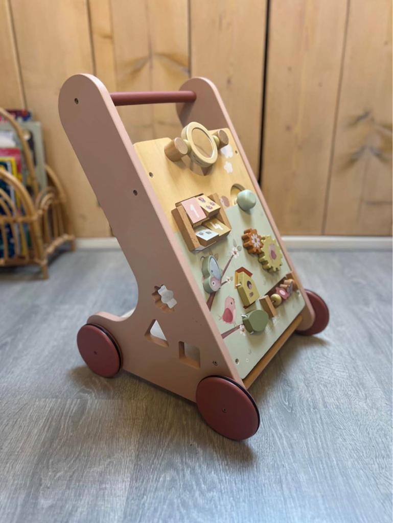 Little Dutch houten loopwagen, Ophalen, Zo goed als nieuw, Duw- of Trekspeelgoed