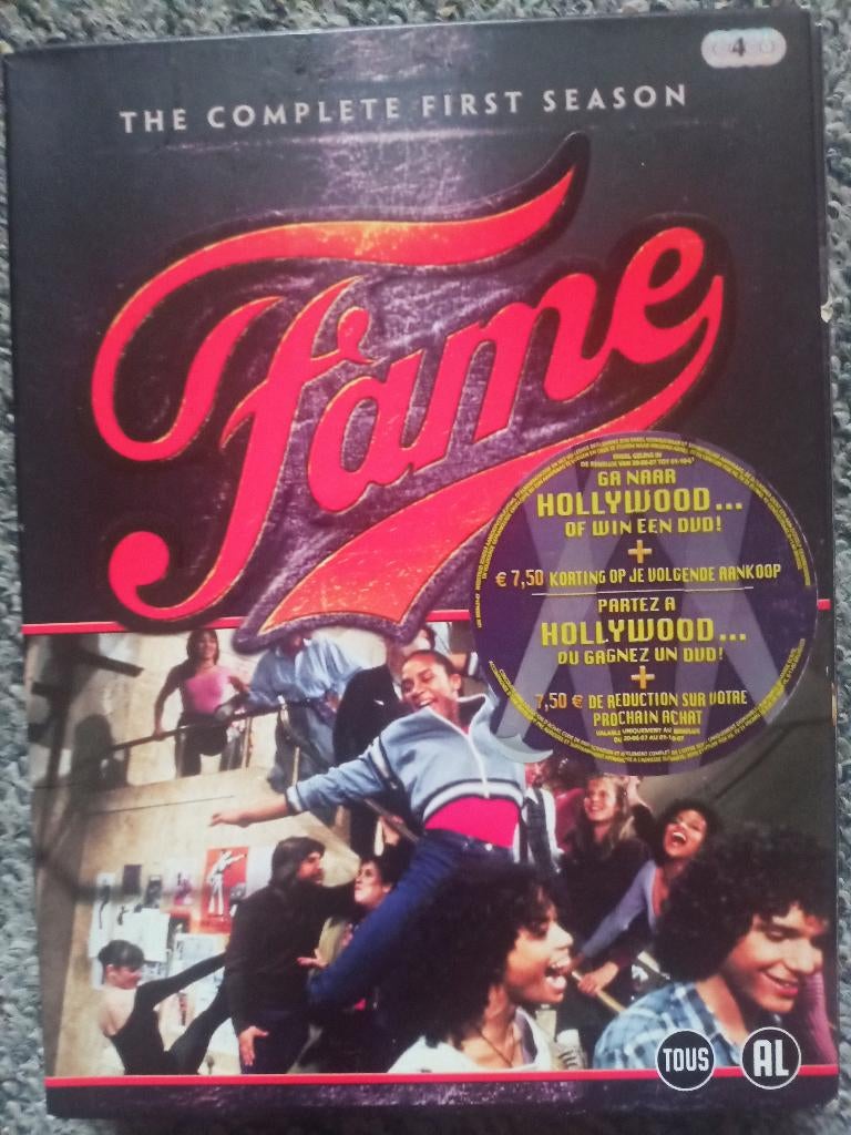 Fame serie seizoen 1 inclusief de film Fame, Alle leeftijden, Boxset, Ophalen of Verzenden, Zo goed als nieuw