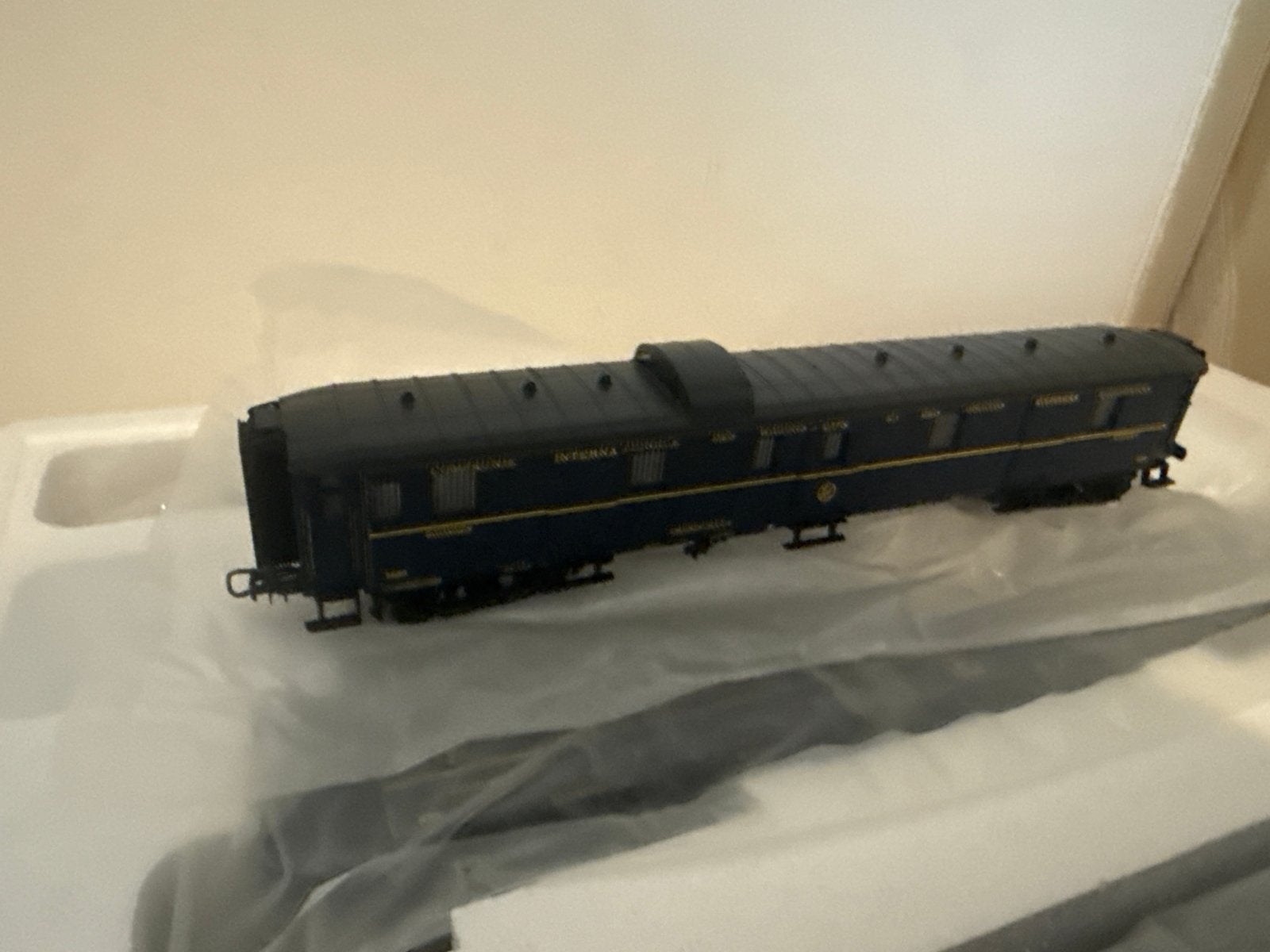 Rivarossi HR4076 Train Bleu CIWL Treinset H0, Hobby en Vrije tijd, Modeltreinen | H0, Ophalen, Nieuw, Gelijkstroom of Wisselstroom