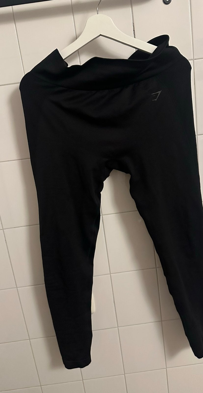 Gymshark legging L, Ophalen, Zwart, Maat 42/44 (L), Fitness of Aerobics