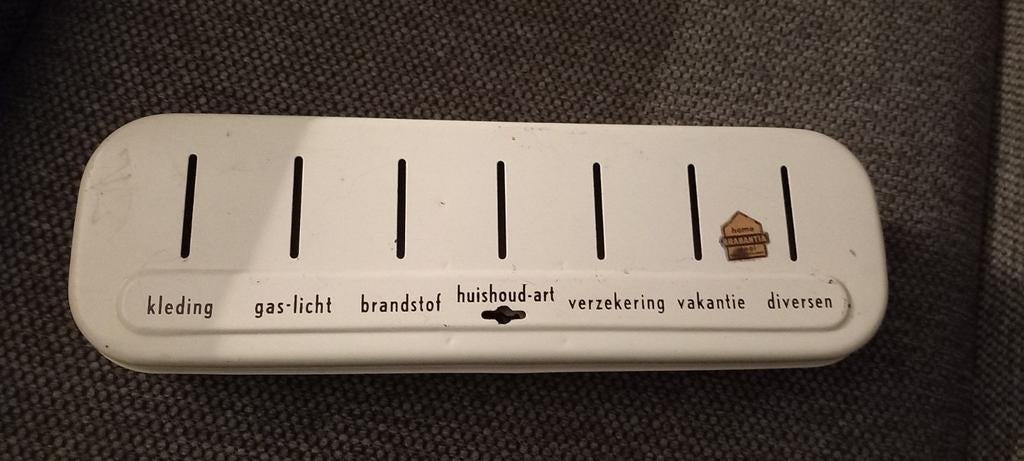 Brabantia spaar trommel, Verzamelen, Spaarpotten, Ophalen of Verzenden, Gebruikt, Metaal of Blik, Overige thema's