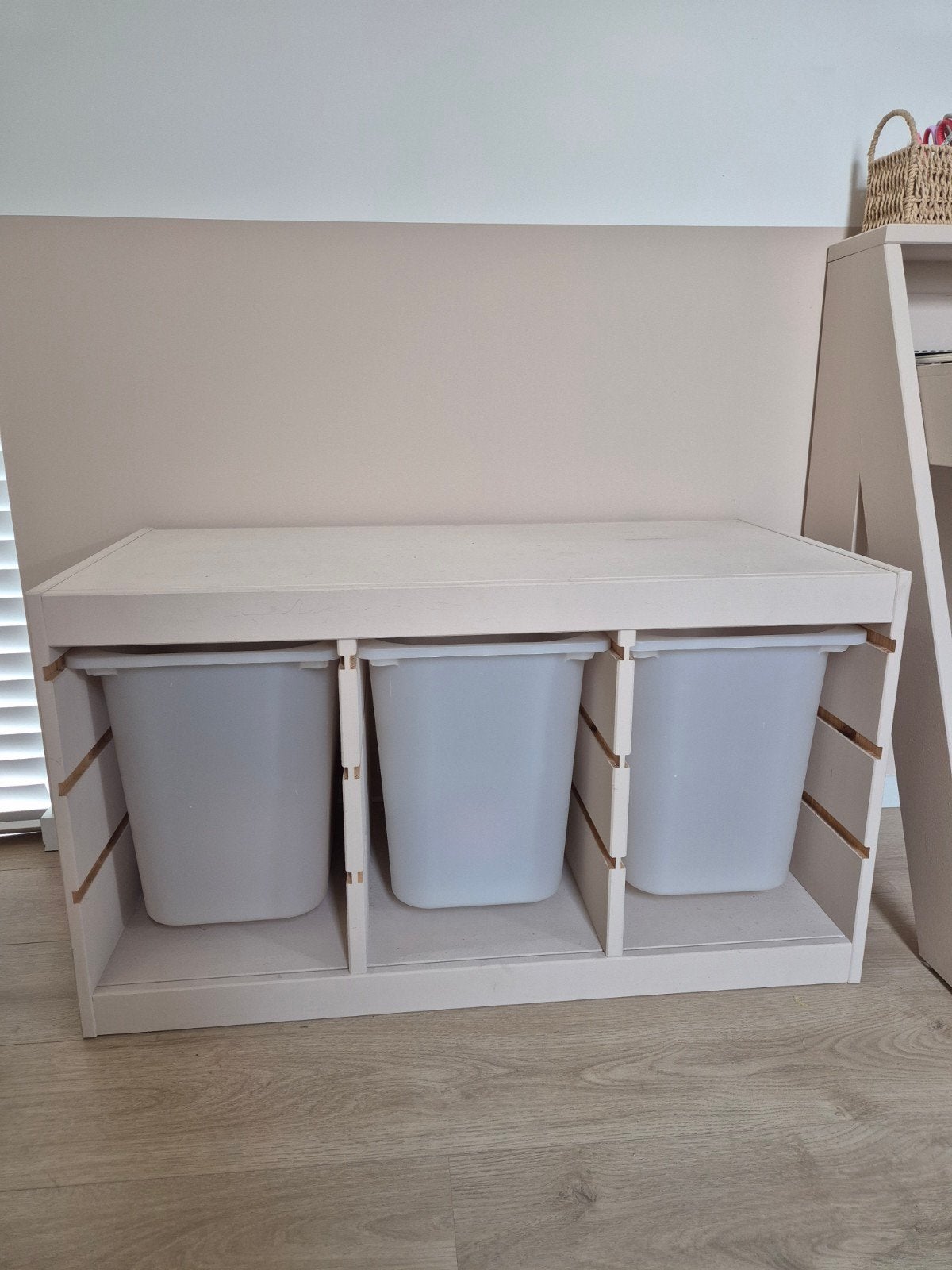 ikea trofast combinatie grenen oudroze, Ophalen, Gebruikt