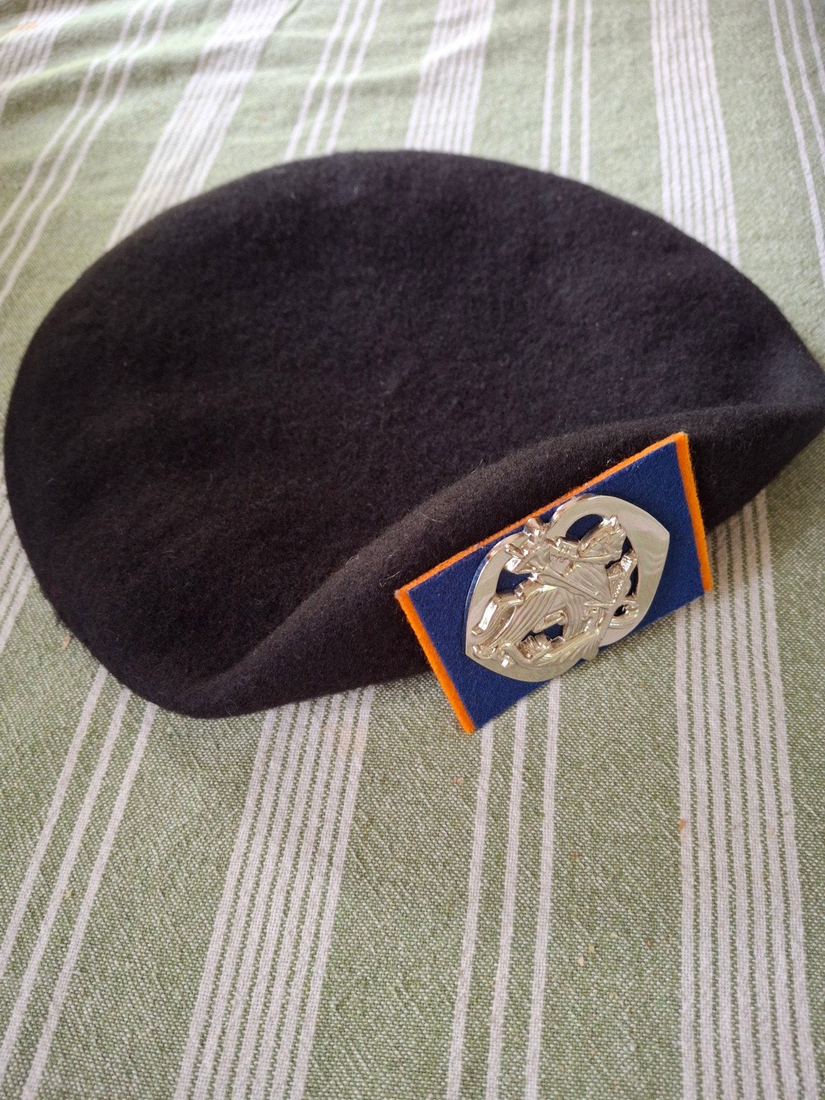 Baret Cavalerie, Ophalen of Verzenden, Landmacht, Nederland, Helm of Baret