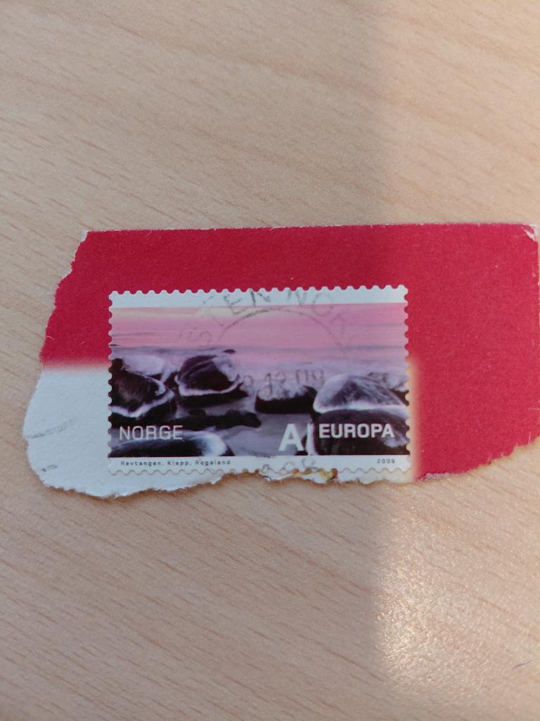 2009 Noorwegen kustgebied van Revtangen in Rogaland, Verzenden, Noorwegen, Gestempeld
