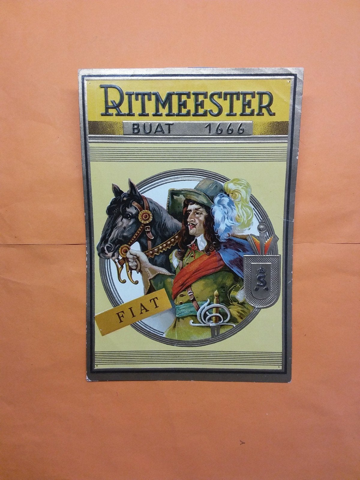 PN1423 Sigarenbandjes Ritmeester 2, Ophalen of Verzenden, Gebruikt, Sigarenbandjes