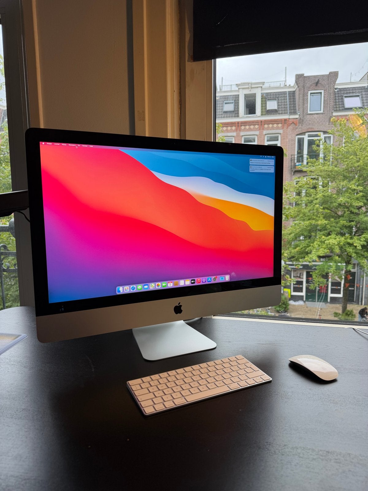 iMac 27 inch 5K (2017) met Magic Keyboard en Magic Mouse, Computers en Software, Apple Desktops, Ophalen, IMac, Zo goed als nieuw